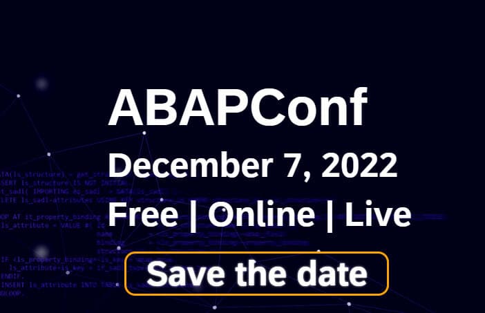 Das war die ABAPConf 2022