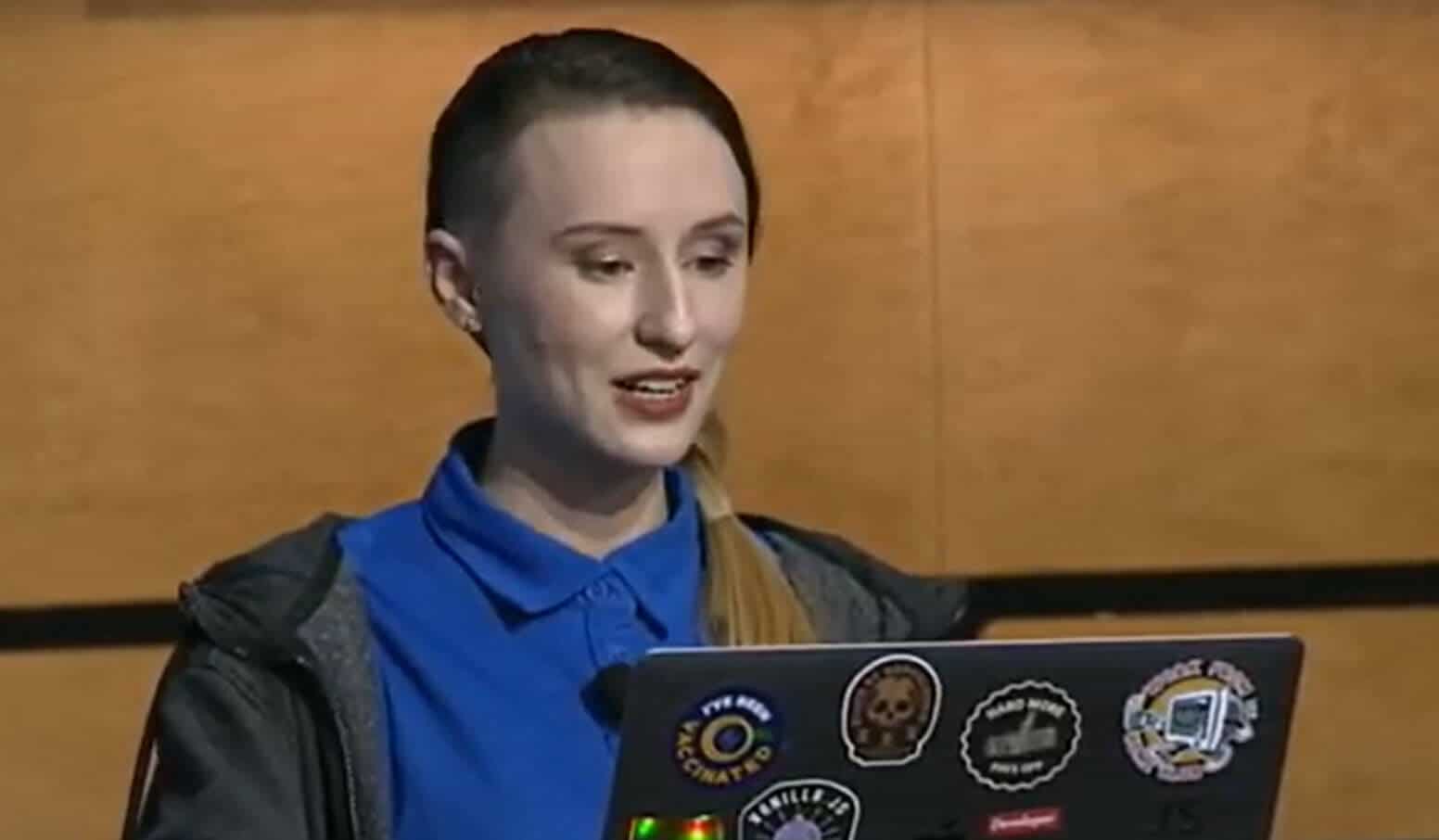 Michelle Moudy bei der TechED