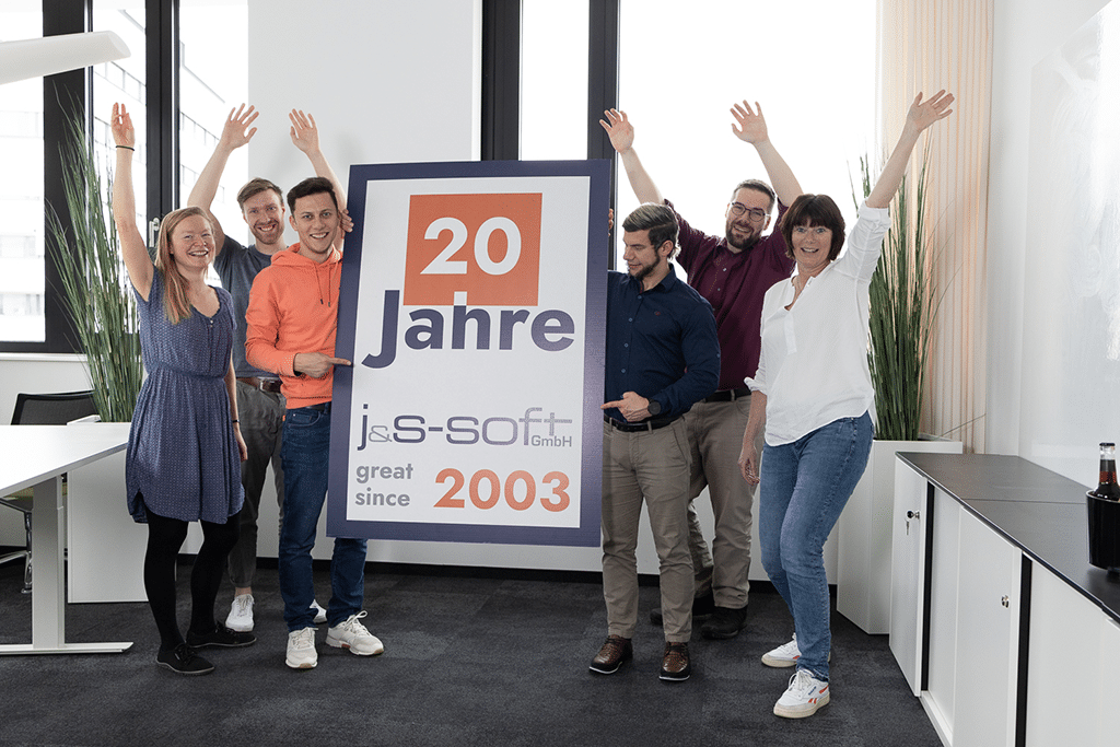 20 Jahre j&s-soft GmbH – das ist erst der Anfang