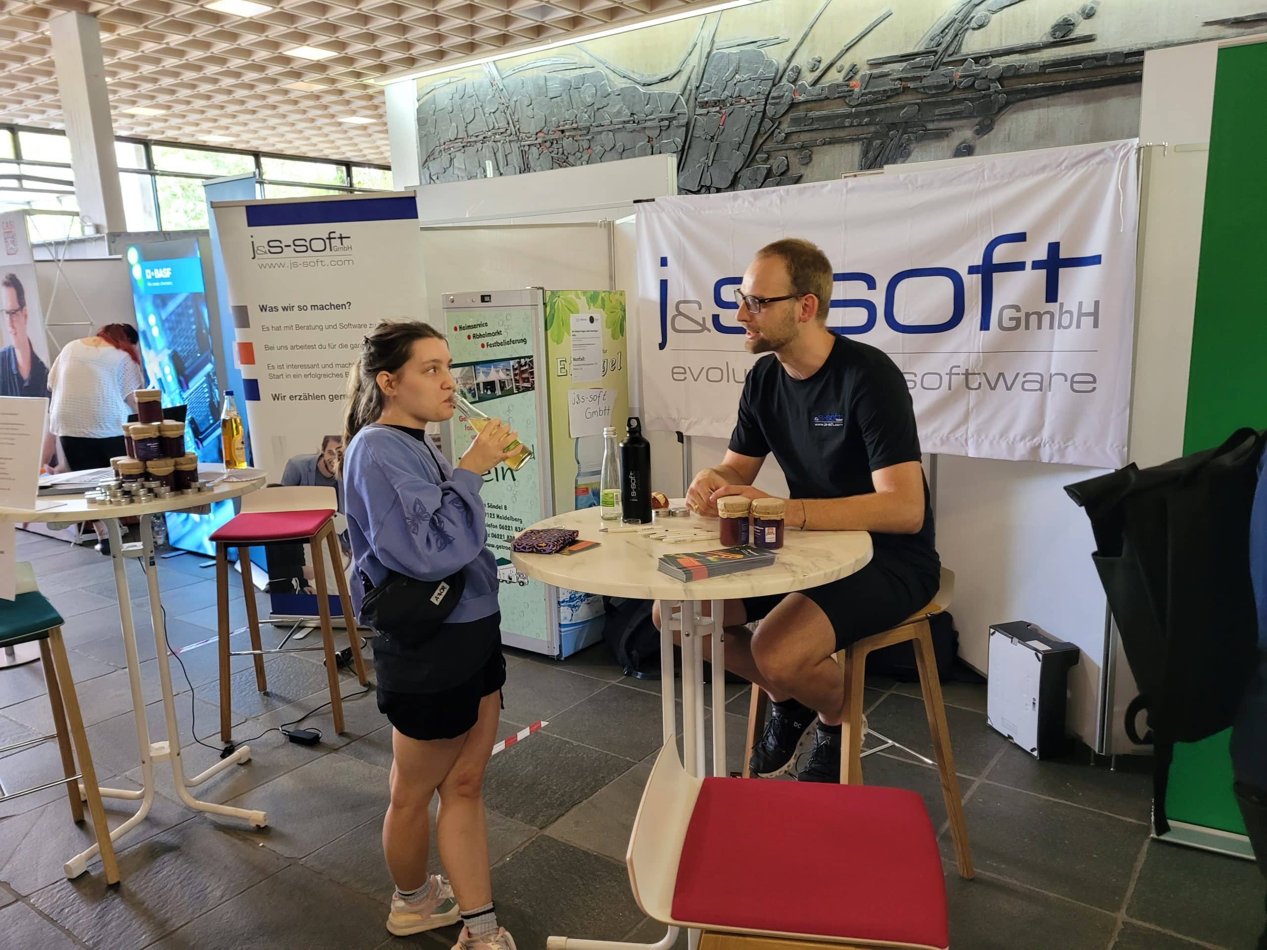 j&s-soft auf der IT Jobmesse der Uni Heidelberg